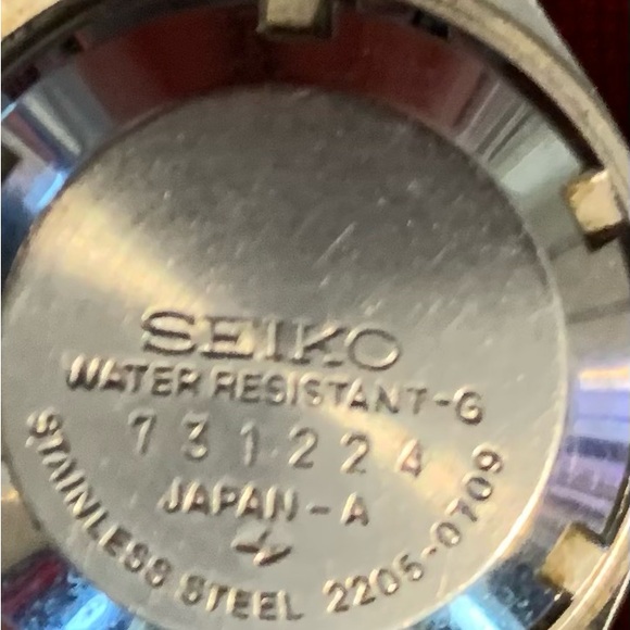 Seiko Blue Dial Stainless Steel Watch - Picture 8 of 8